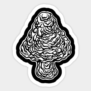 Dark Mushroom Sticker